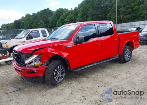 2020 Ford F-150 Xlt из США, поврежденный, VIN 1FTEW1E57LKF07193